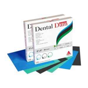 Digues dentaires en latex naturel sans poudre